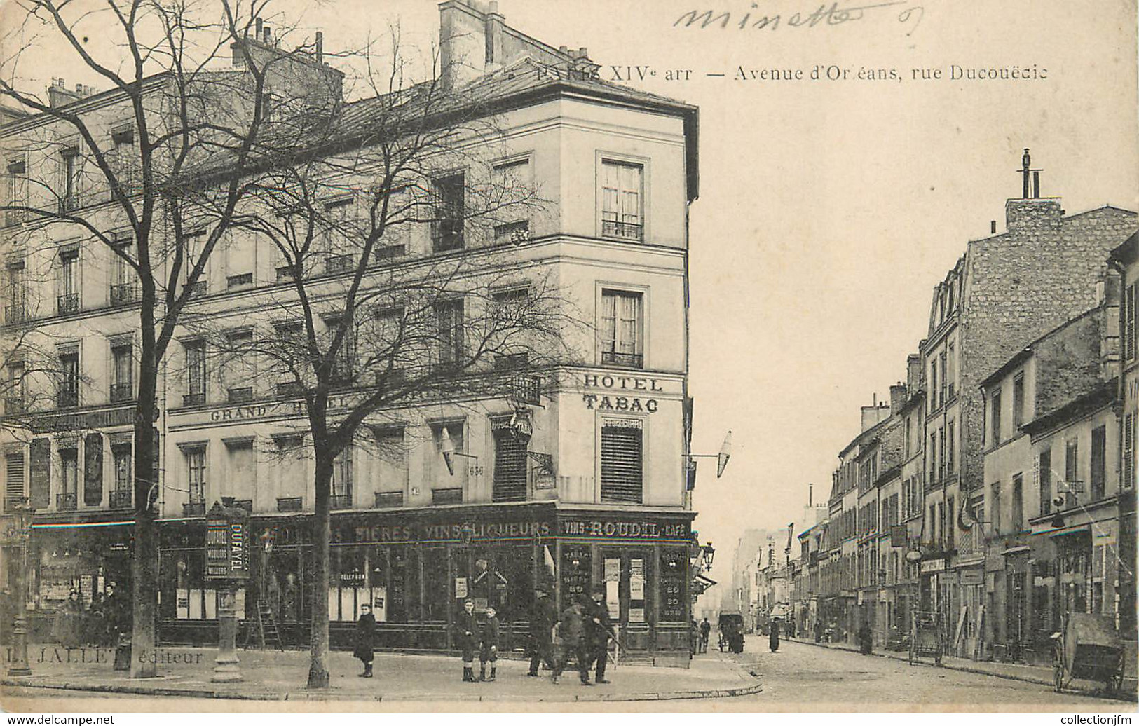 / CPA FRANCE 75014 "Paris, Avenue D'Oléans" - Arrondissement: 14