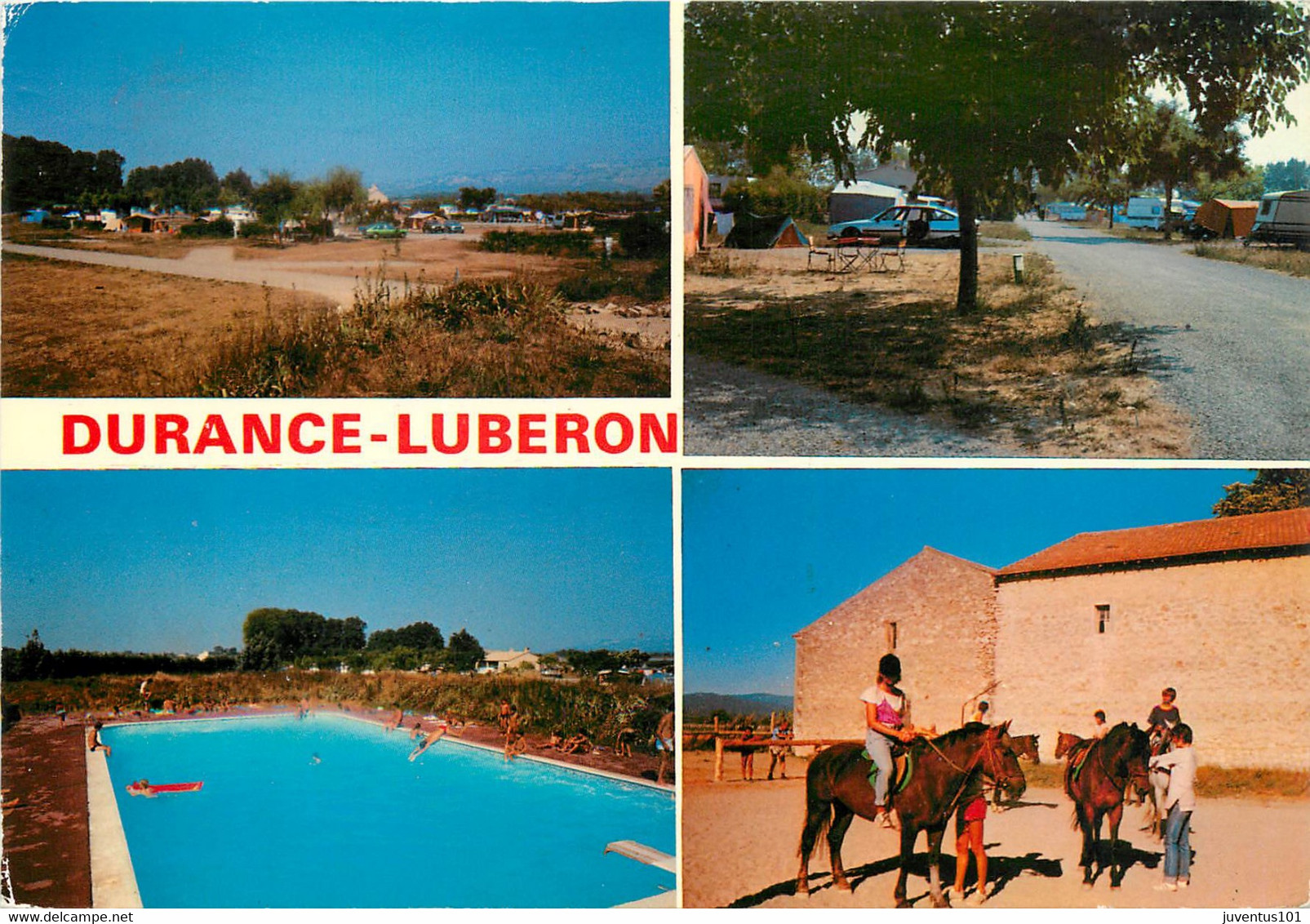 CPSM Mallemort-Camping-Durance Luberon    L381 - Mallemort