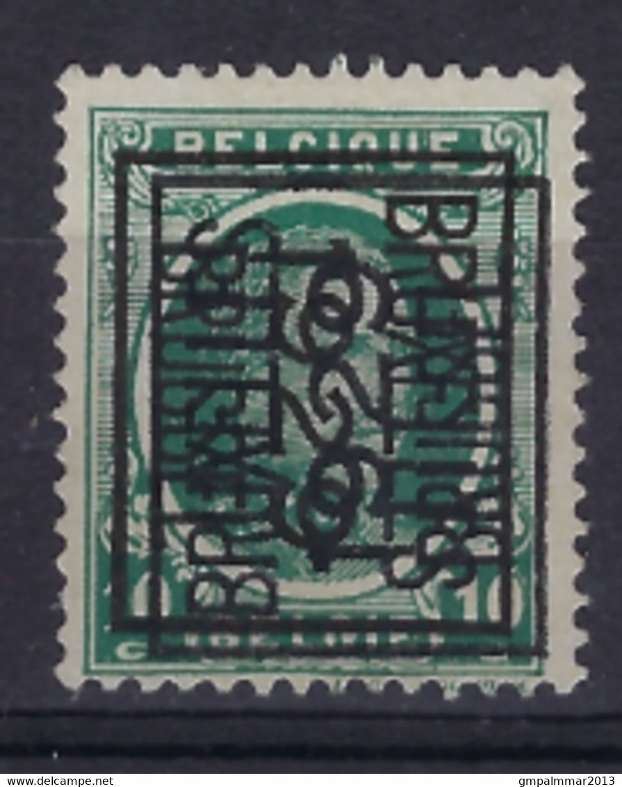 DUBBELDRUK / IMPRESSION DOUBLE  Nr. 194 Voorafgestempeld Nr. 196 F  A + B BRUXELLES 1929 BRUSSEL ; Staat Zie Scan ! - Typografisch 1922-31 (Houyoux)