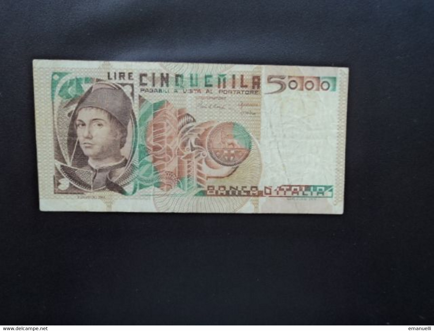 ITALIE * : 5000 LIRE   15.10.1983   CI 75 BS 539 ** / P 105c      TTB *** - 5000 Liras