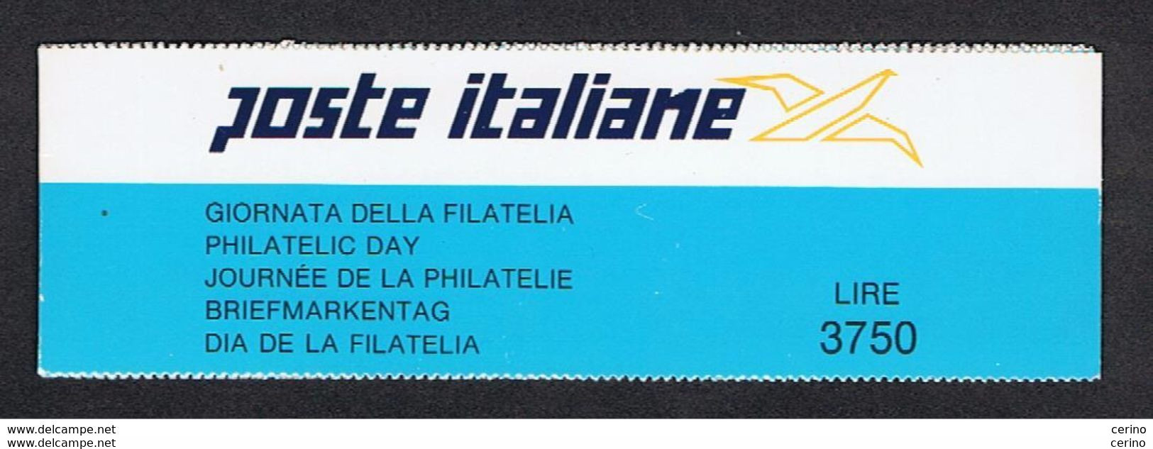 REPUBBLICA:  1992  LIBRETTO  " GIORNATA  DELLA  FILATELI A "  -  5  VAL. -  D. 13 1/4  -  SASS. 15 - Booklets
