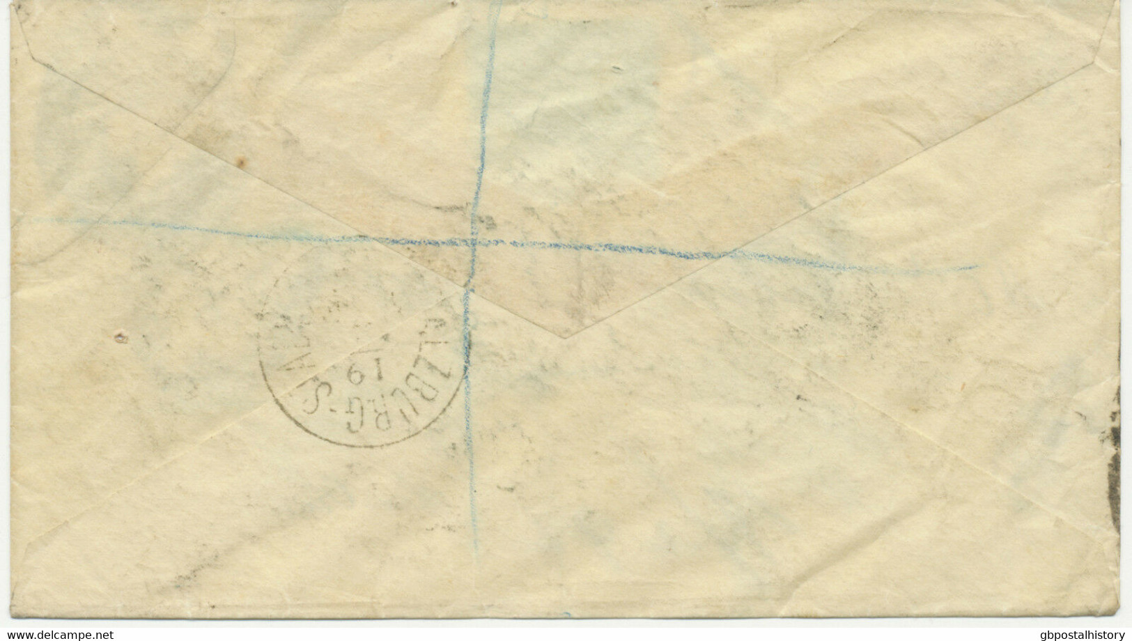 GB 1892 QV 2 ½ D Greyblue Postal Stationery Env Uprated EARLIEST KNOWN USAGE!! - ....-1951 Vor Elizabeth II.