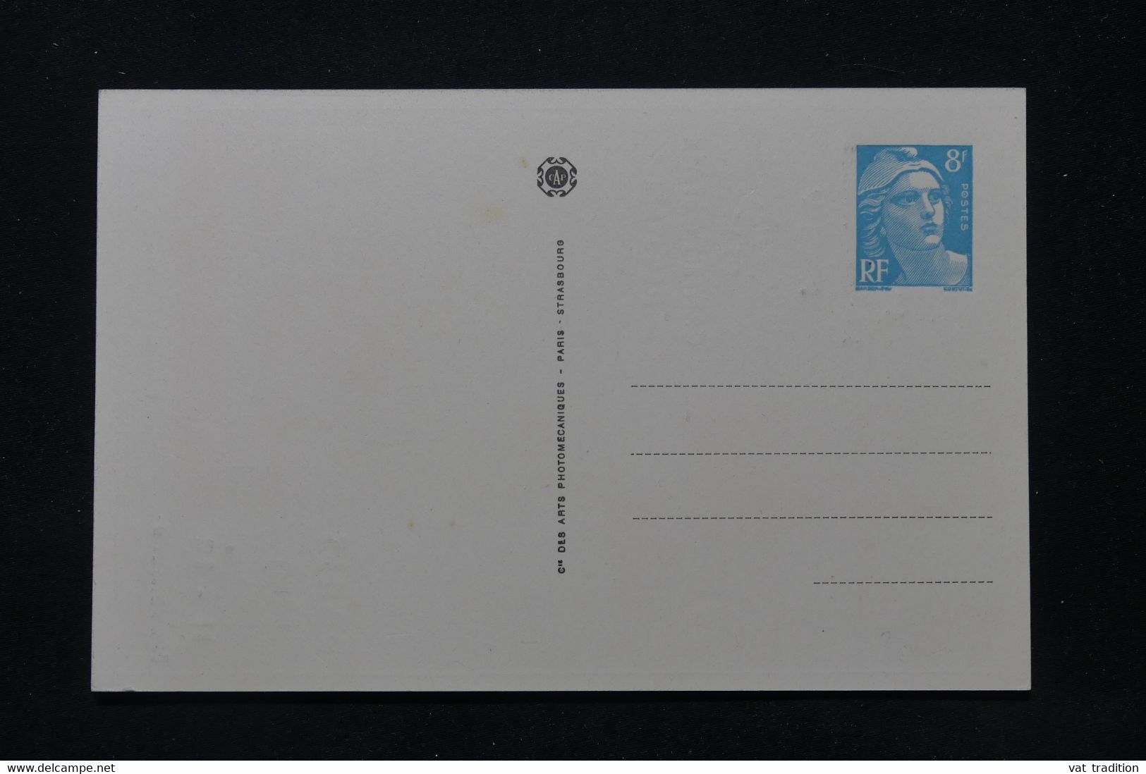 FRANCE - Entier Postal Type Gandon 8f Timbré Sur Commandé Pour Le Congrès De La Carte Postale En 1950 De Paris - L 91741 - Standard Postcards & Stamped On Demand (before 1995)