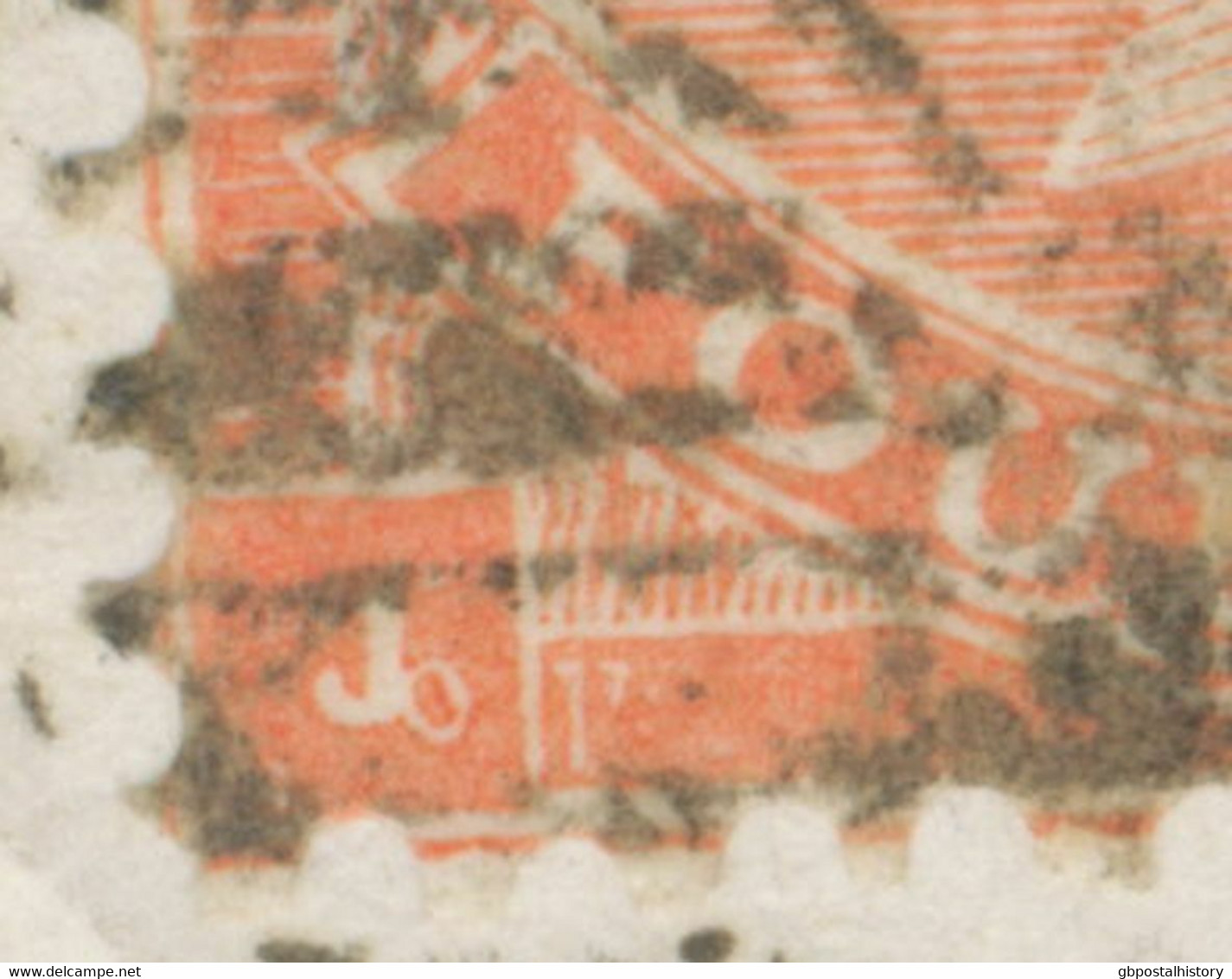 GB 1865 QV 4d Pale Red White Corner Letters Pl.4 W Hairlines INVERTED WMK - Variétés, Erreurs & Curiosités