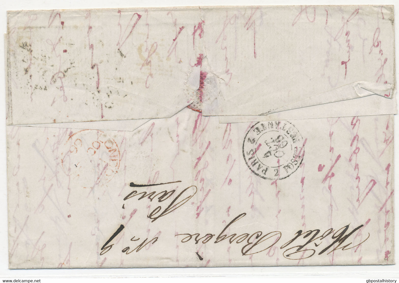 GB 1866 QV 3D Pl.4 (wing Margin DI) +1D Pl.94 ('TF') VARIETY MISPERFORATED - Errors, Freaks & Oddities (EFOs