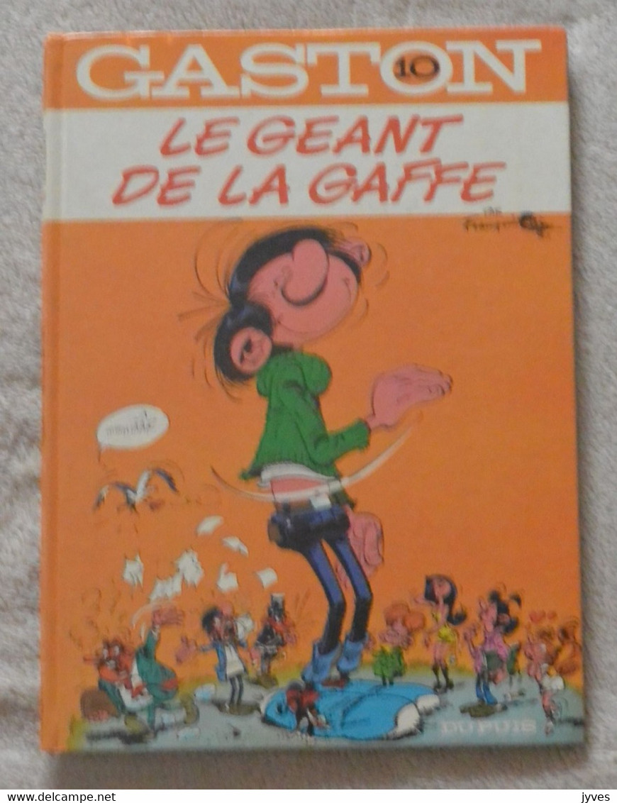 Gaston - Le Géant De La Gaffe - N°10 - Gaston