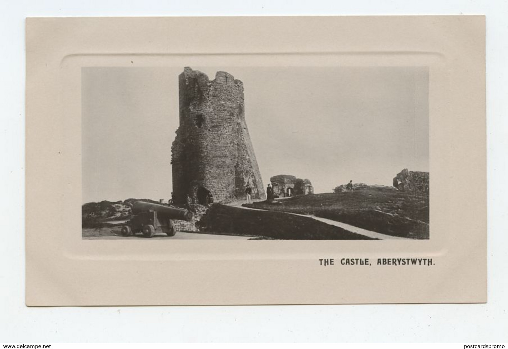 Aberystwyth, The Castle  ( 2 Scans ) - Cardiganshire