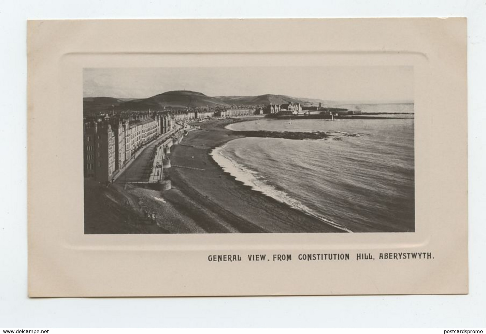 Aberystwyth, General View From Constitution Hill  ( 2 Scans ) - Cardiganshire