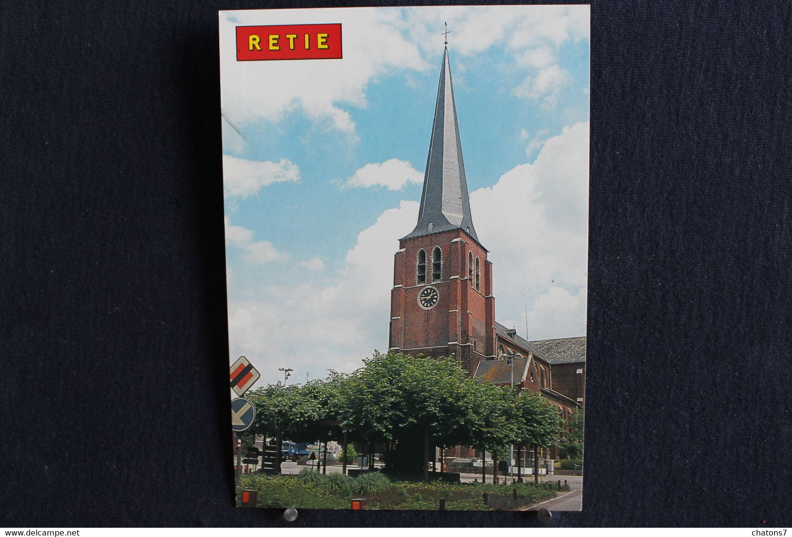 MO 23 - Retie - Eglise Sint-Martinuskerk - Circulé 1992 De Retie Vers Genk - Retie