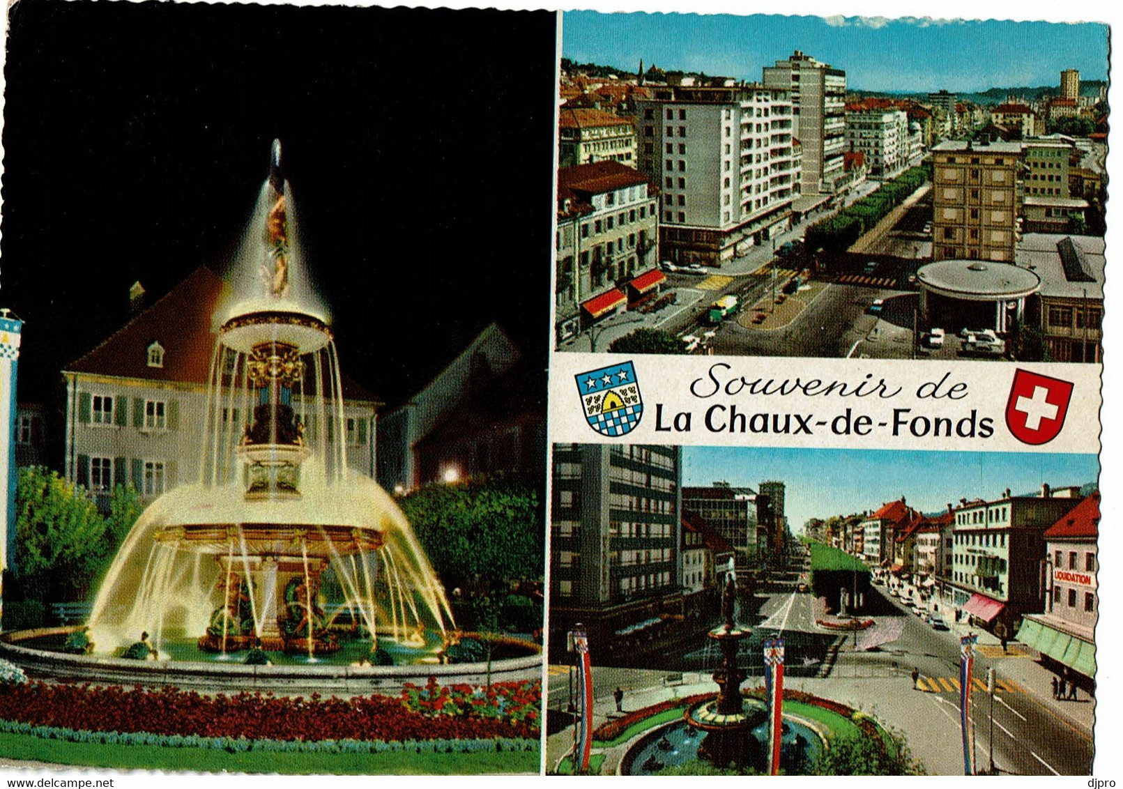 1128/5 Souvenir De La Chaux-de -Fonds - La Chaux