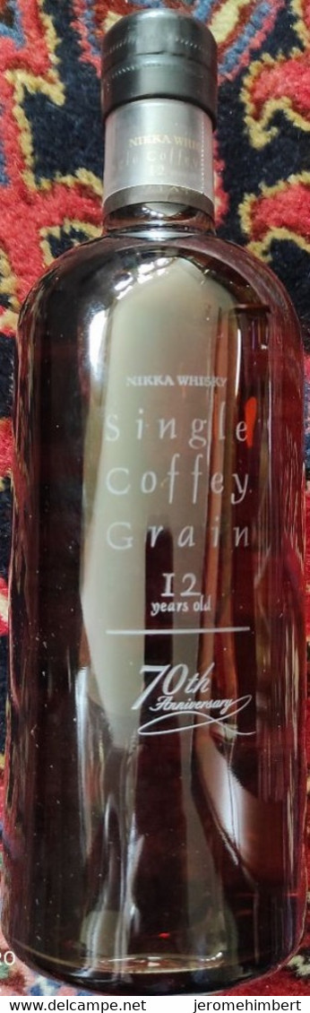 Nikka 70th Anniversary Single Coffey Grain Rare Whisky Collectors Item - Whisky