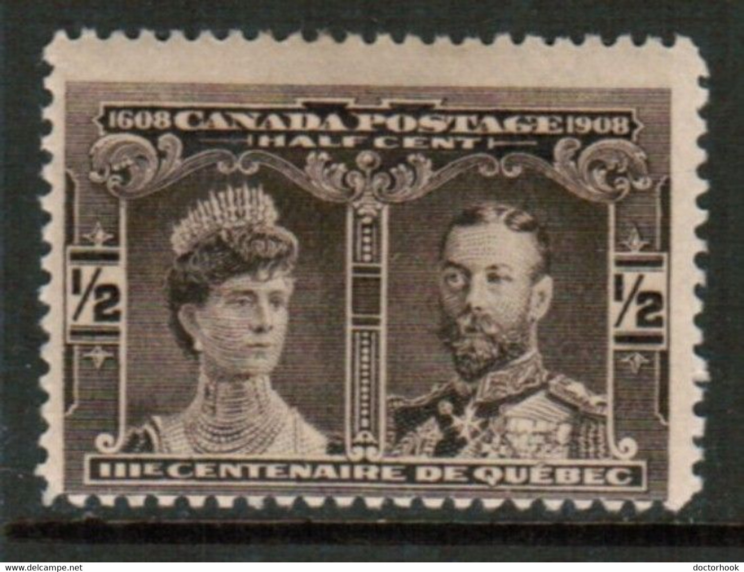 CANADA.   Scott  # 96* F-VF MINT HINGED (STAMP SCAN #754) - Unused Stamps