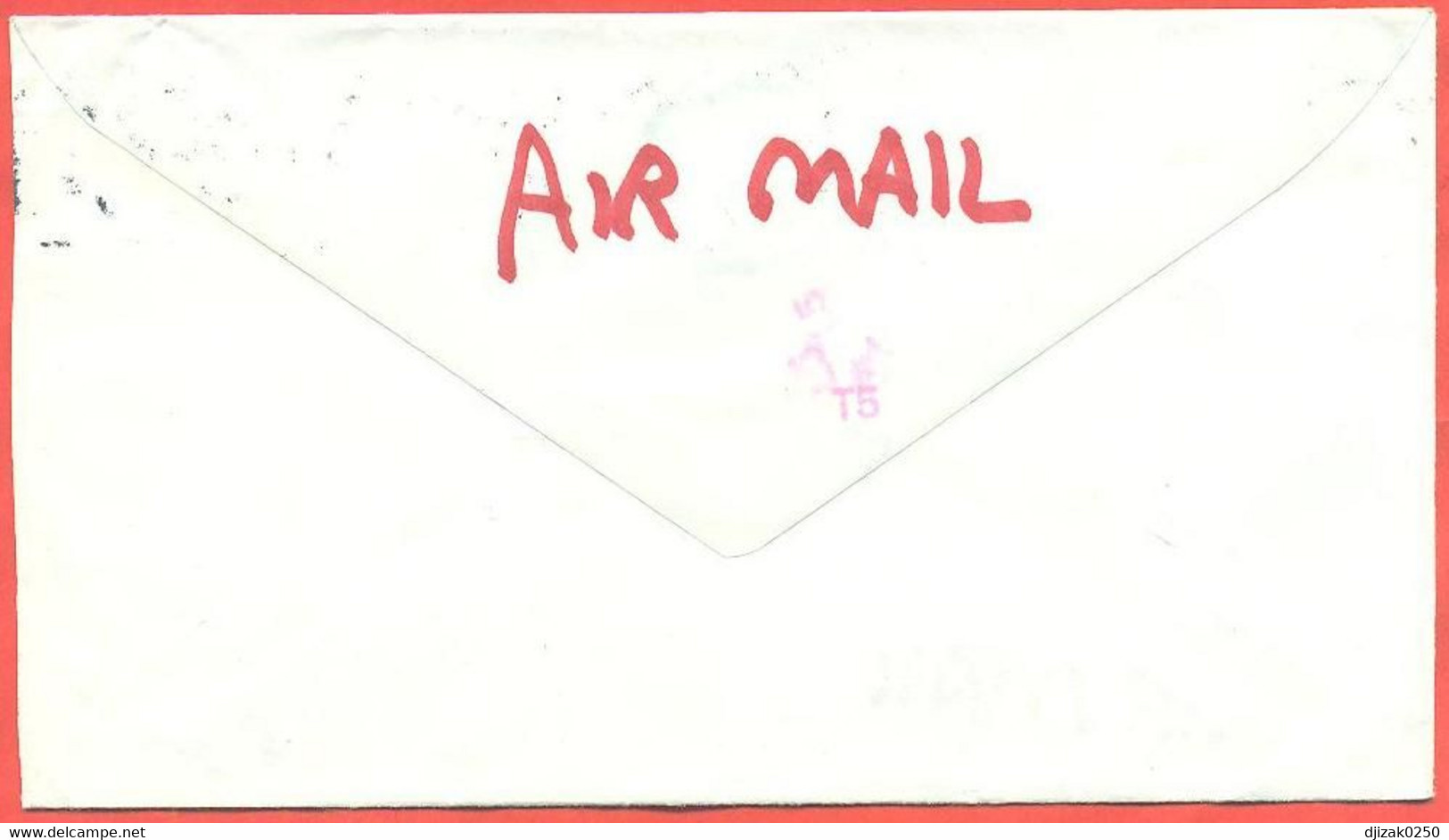 United States 1992. Enveloppe  Has Passed The Mail. Airmail. - Antarctisch Verdrag
