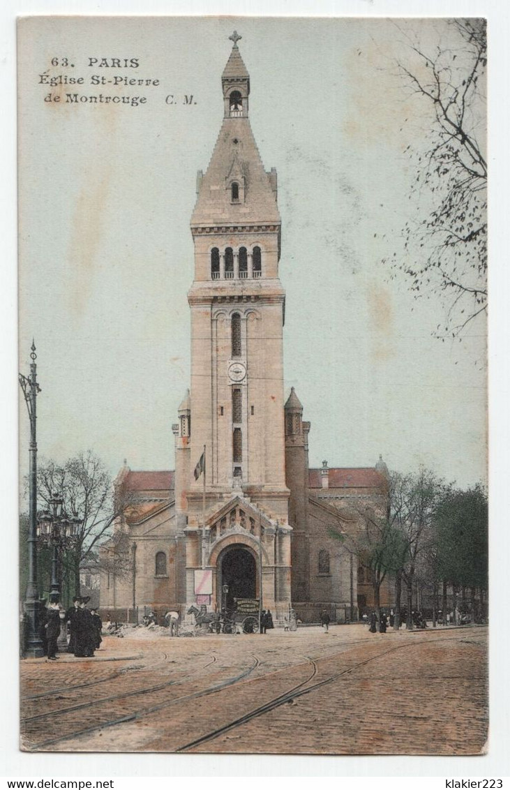 Paris Eglise St Pierre De Montrouge - Arrondissement: 14