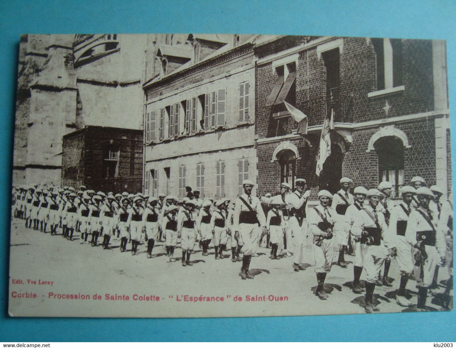 80 - CORBIE - Procession De Sainte Colette - L"Espérance" De Saint Ouen - Corbie