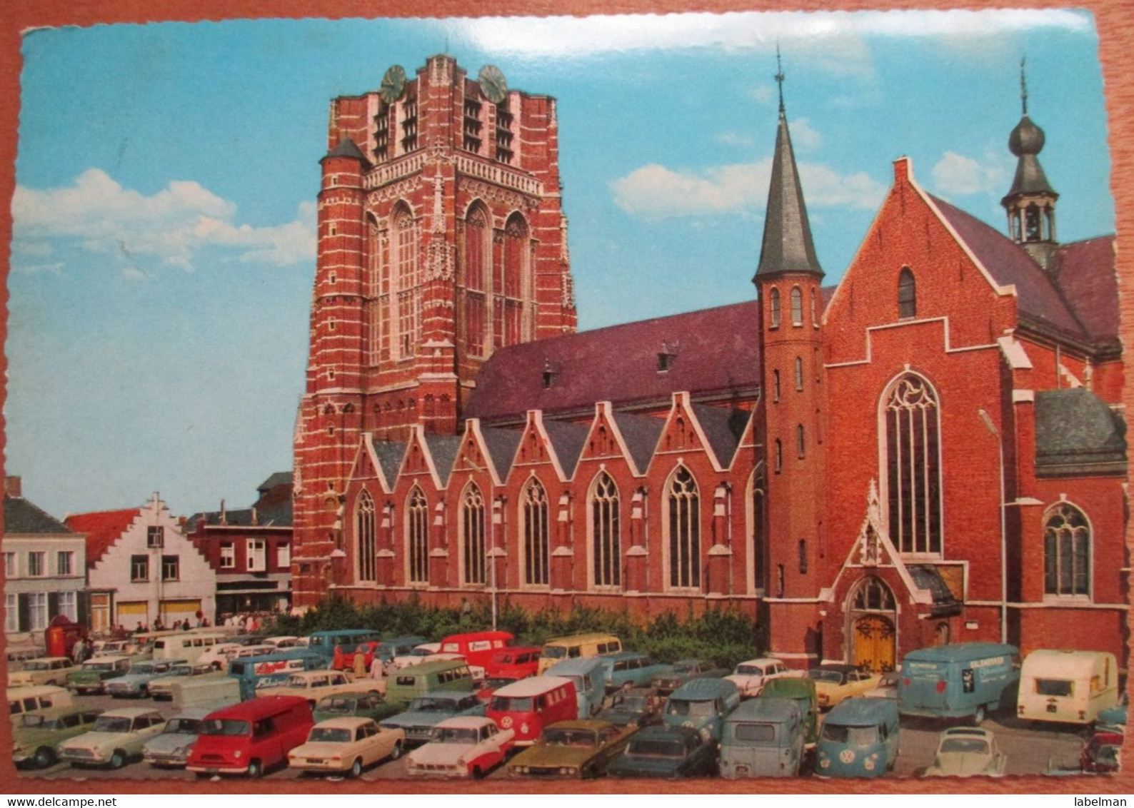 NETHERLANDS HOLLAND OOSTERHOUT JANSKERK ARCHITECTURE POSTCARD ANSICHTSKARTE PICTURE CARTOLINA PHOTO CARD - Heerlen