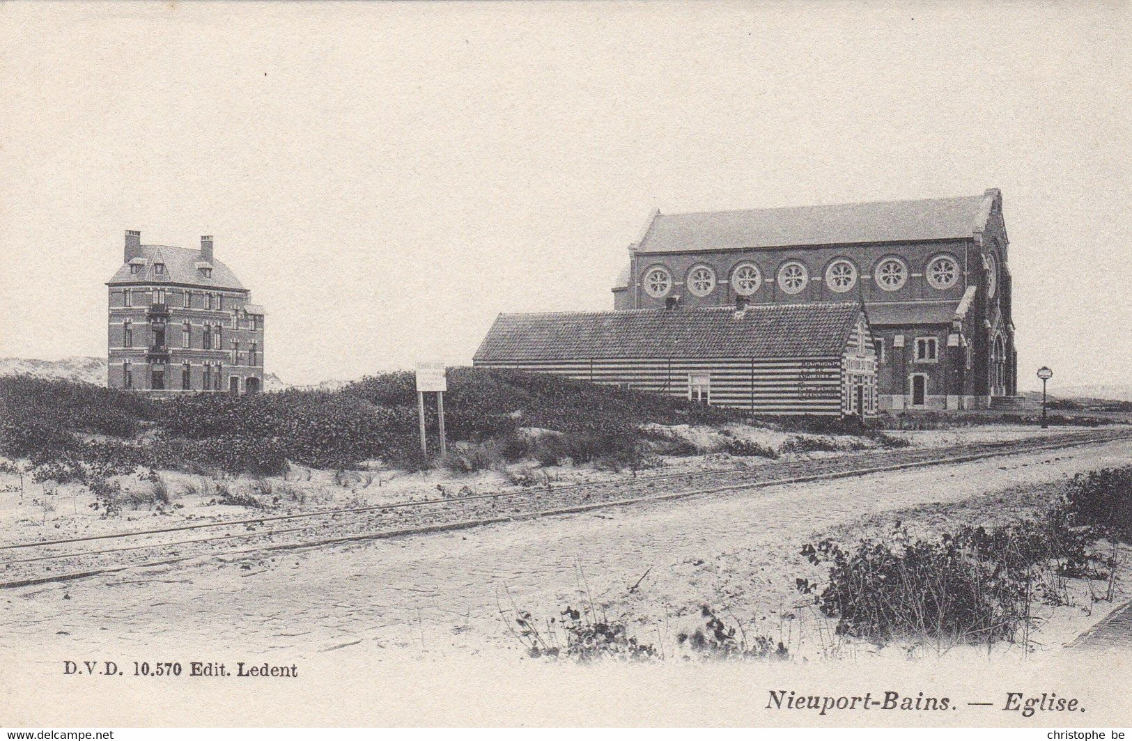 Nieuwpoort, Nieuport Bains, L'Eglise (pk78820) - Nieuwpoort