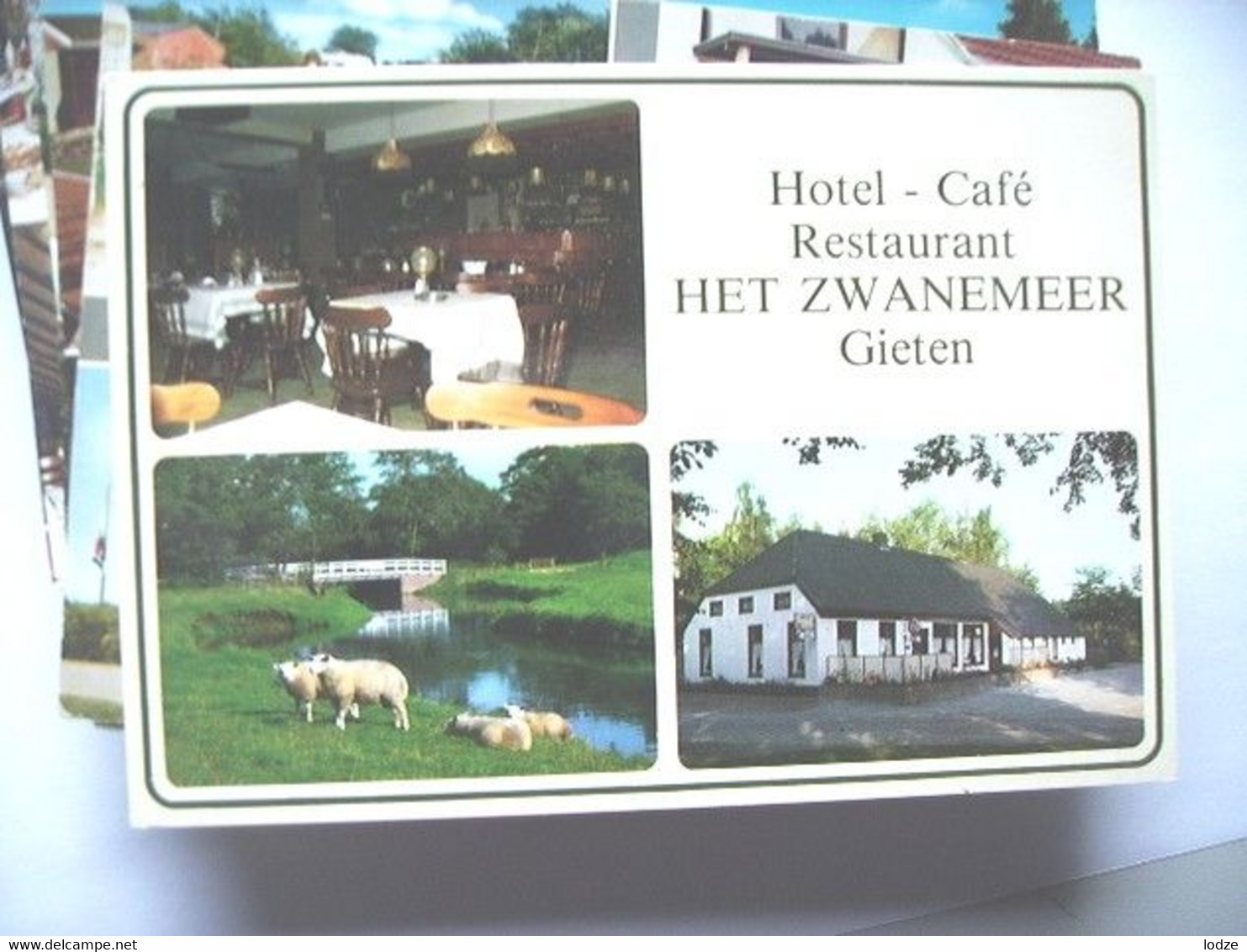 Nederland Holland Pays Bas Gieten Met Hotel Het Zwanemeer - Gieten