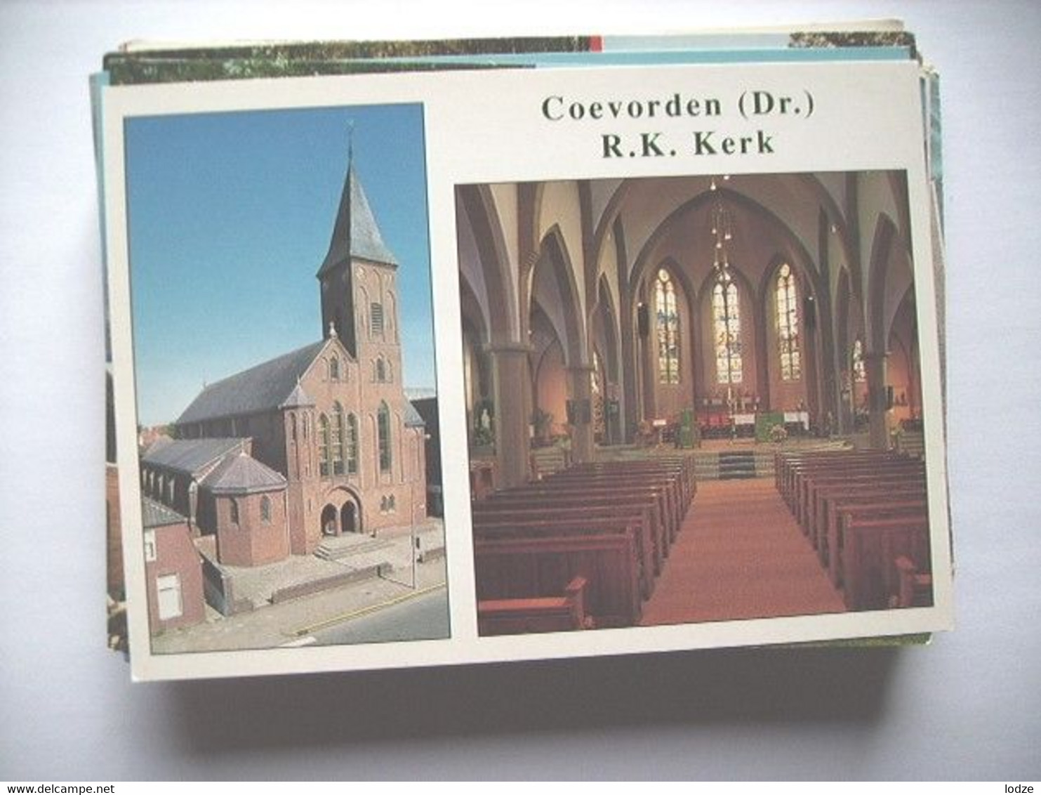 Nederland Holland Pays Bas Coevorden RK Kerk Interieur En Exterieur - Coevorden