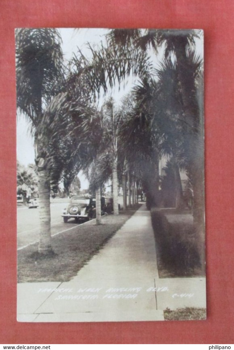 RPPC  Sharp Image No Glare      -Ringling Blvd.  Florida > Sarasota   Ref 4762 - Sarasota