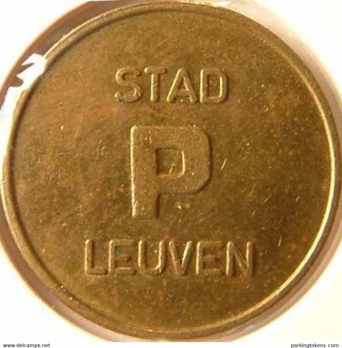 Belg 3425A - Parkeerpenning Stad Leuven - Rev. (wapen Van Leuven) - 23.2mm B - - Profesionales / De Sociedad