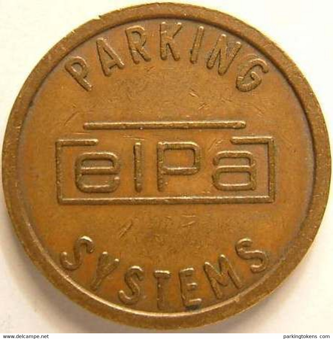 Belg Ptms 3054B - Parkeerpenning - ELPA - Rev (same) - 21.4mm Br - Professionals / Firms