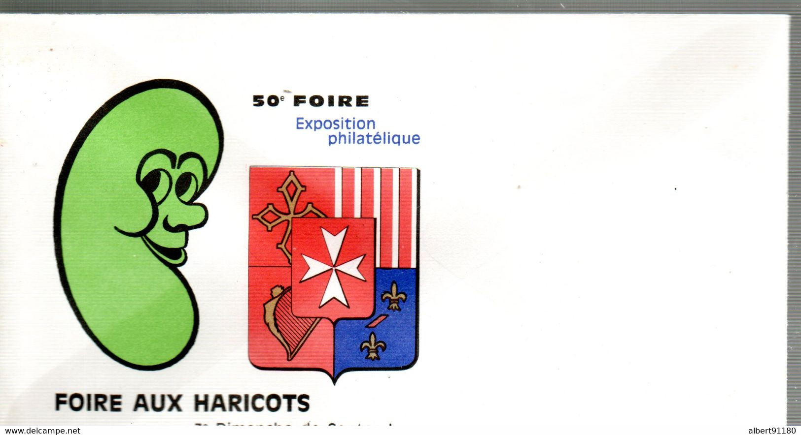 FRANCE Exposition Philatélique Foire Aux Haricots D Arpajon 1981 - Briefe U. Dokumente