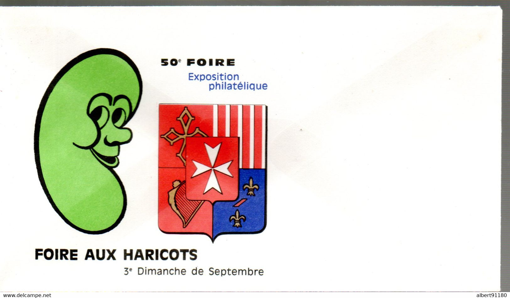 FRANCE Exposition Philatélique Foire Aux Haricots D Arpajon 1981 - Covers & Documents