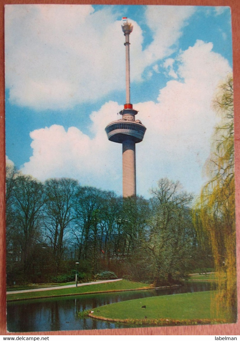 NETHERLANDS HOLLAND AMSTERDAM CANAL TOWER PORT HARBOUR ARCHITECTURE POSTCARD ANSICHTSKARTE PICTURE CARTOLINA PHOTO CARD - Barneveld