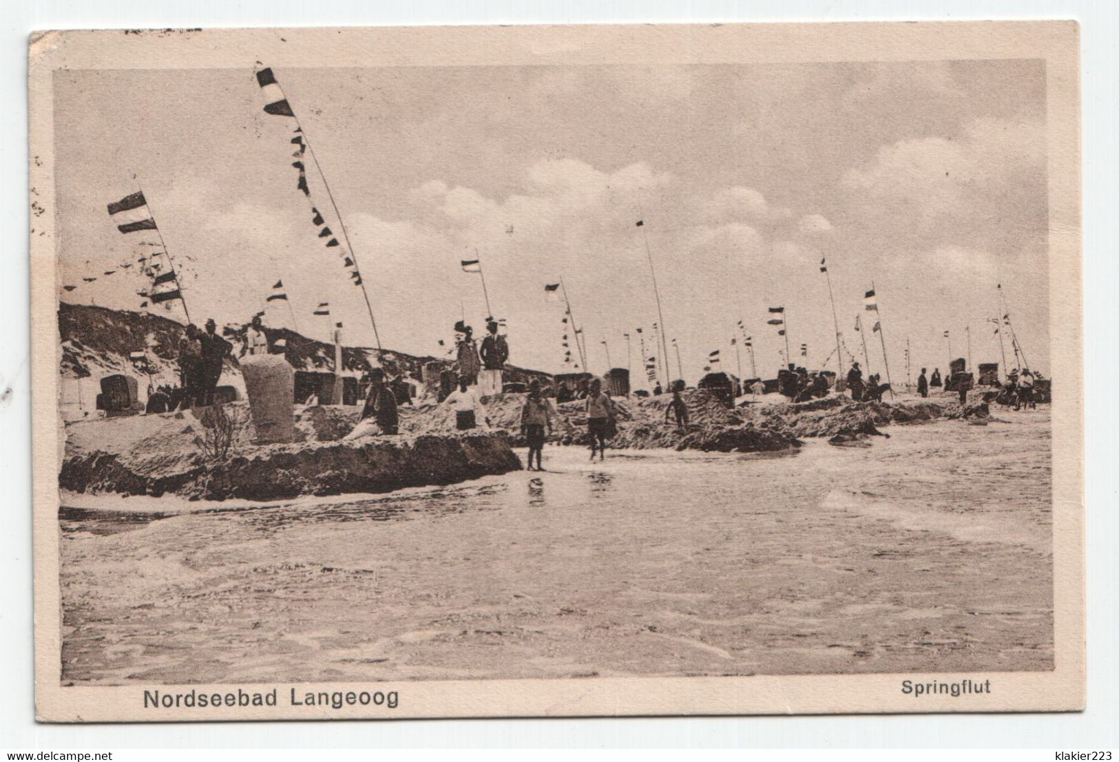 Nordseebad Langeoog Springflut - Langeoog