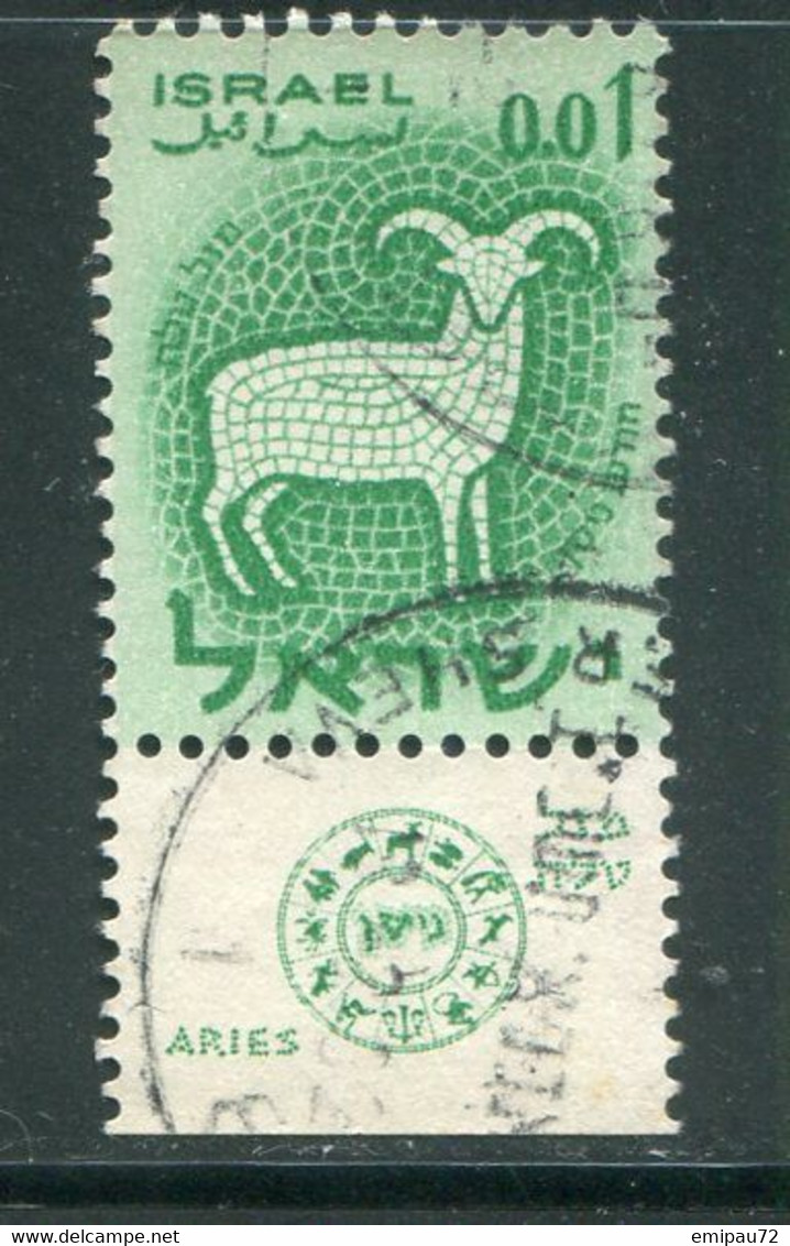 ISRAEL- Y&T N°186- Oblitéré - Used Stamps (with Tabs)
