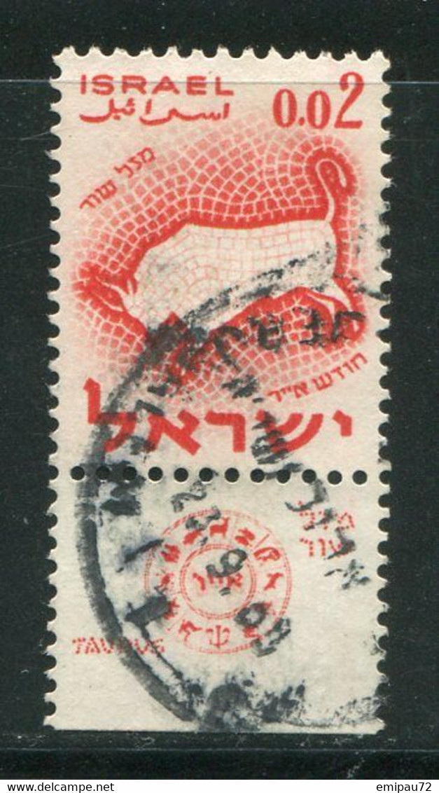 ISRAEL- Y&T N°187- Oblitéré - Used Stamps (with Tabs)