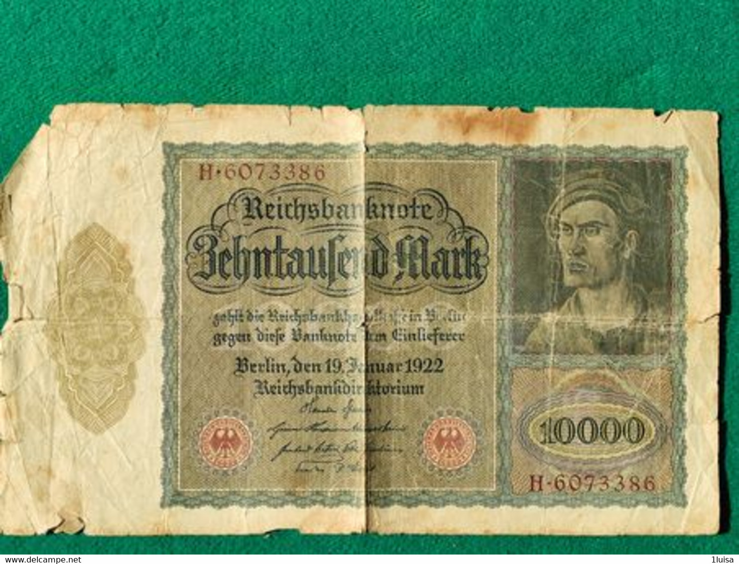 GERMANIA 10000 Mark 1922 - 10000 Mark