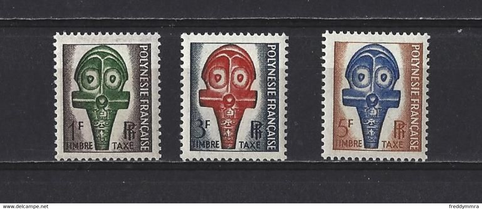 Polynésie: Taxe - 1/3 ** - Postage Due