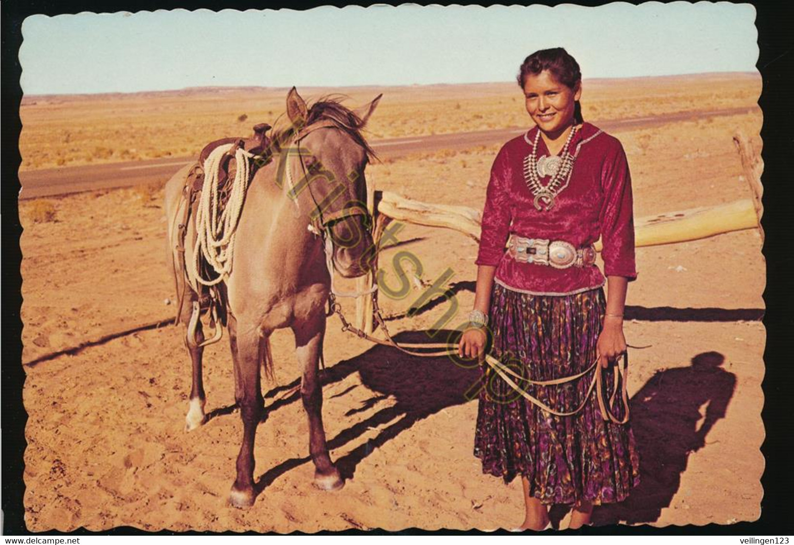 Alice Yazzie - Indian Girl - Navajo [Z28-0.268 - Autres & Non Classés