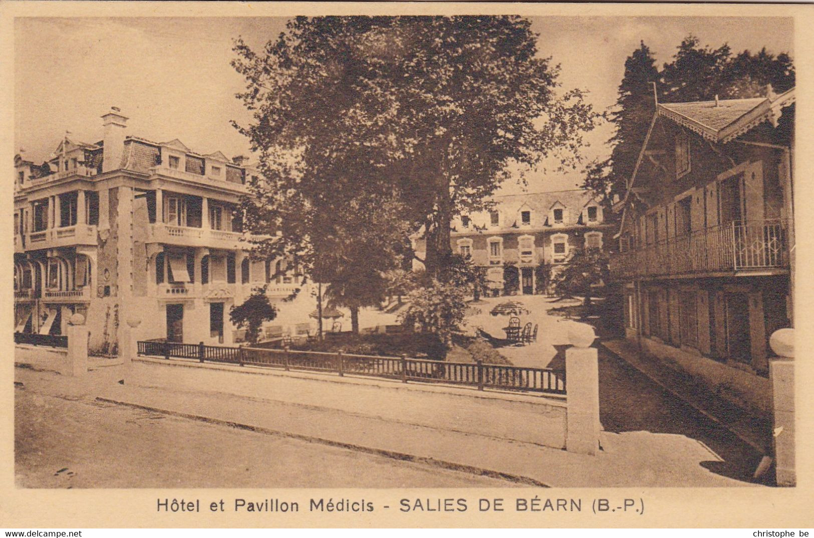 Hotel Et Pavillon Médicis, Salies De Béarn (pk78982) - Bearn