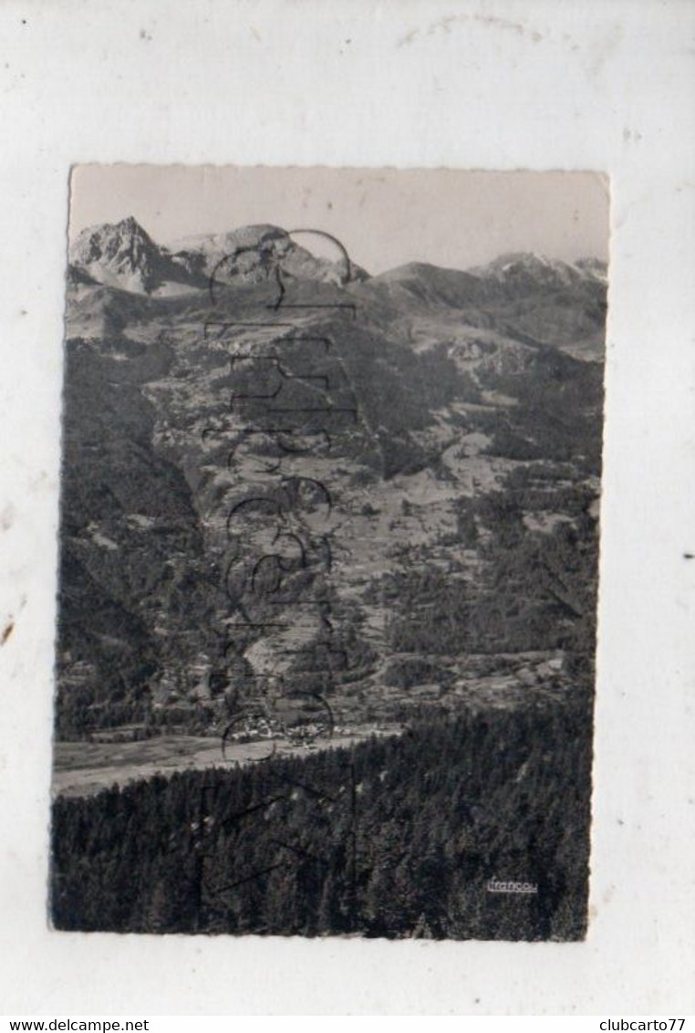 Villeneuve-la-Salle, Serre-Chevalier (05) : Vue Générale Sur Le Tracet Du Téléphérique En 1950 GF. - Serre Chevalier