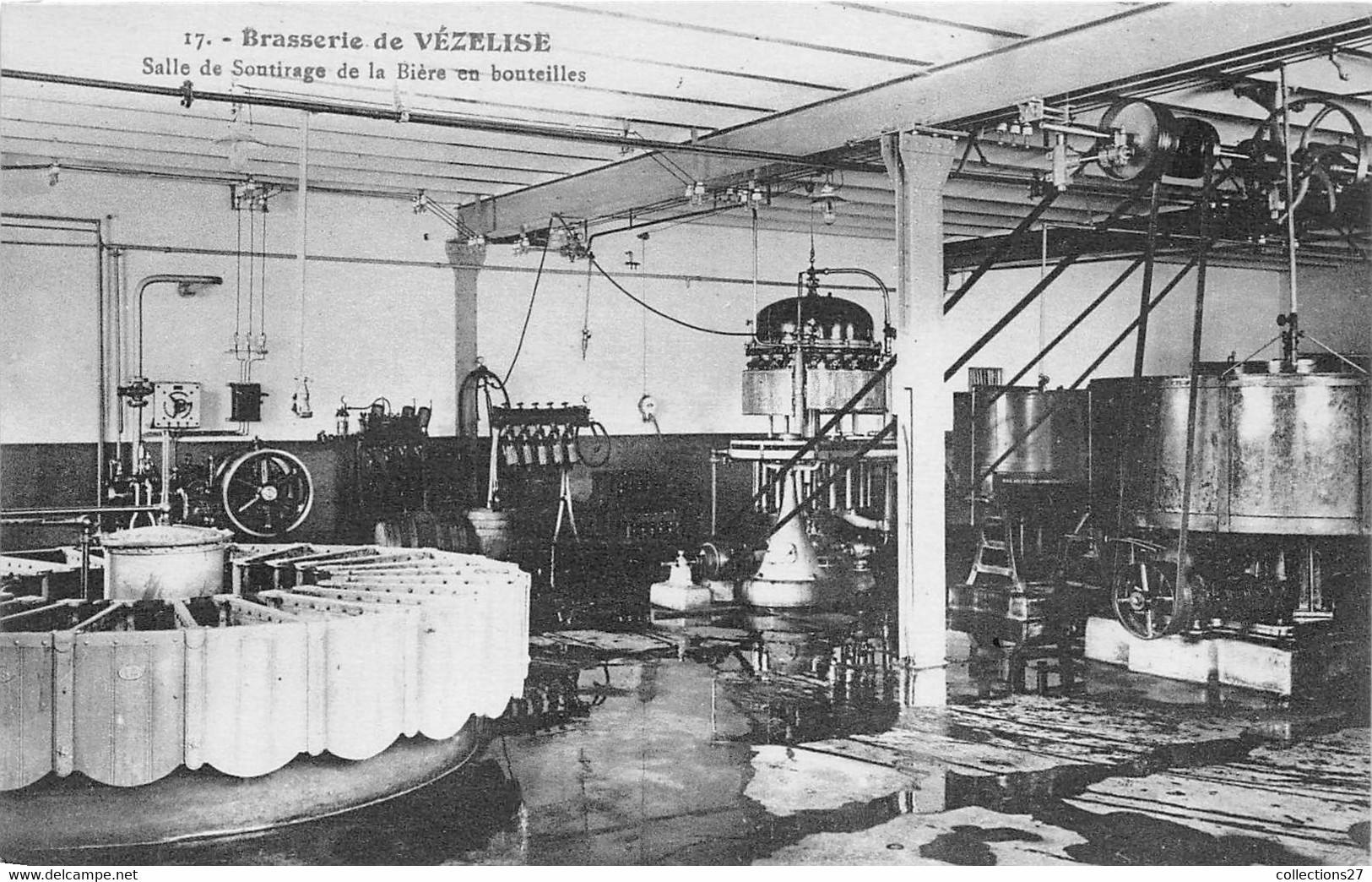 54-VEZELISE- BRASSERIE- SALLE DE SOUTIRAGE DE LA BIERE EN BOUTEILLE - Vezelise