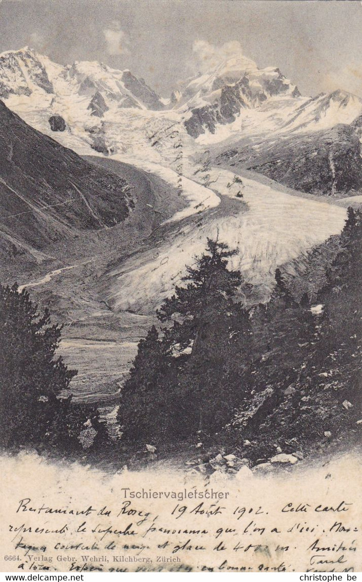 Tschiervagletscher, Suisse (pk78991) - Tschierv