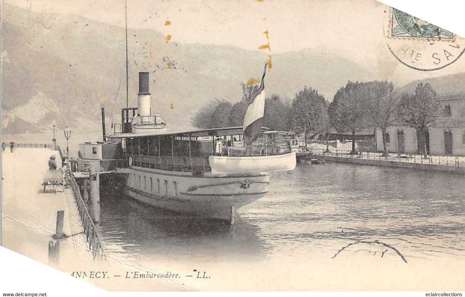 Annecy               74         Le Lac. L'Embarcadère    N°118             (voir Scan) - Annecy