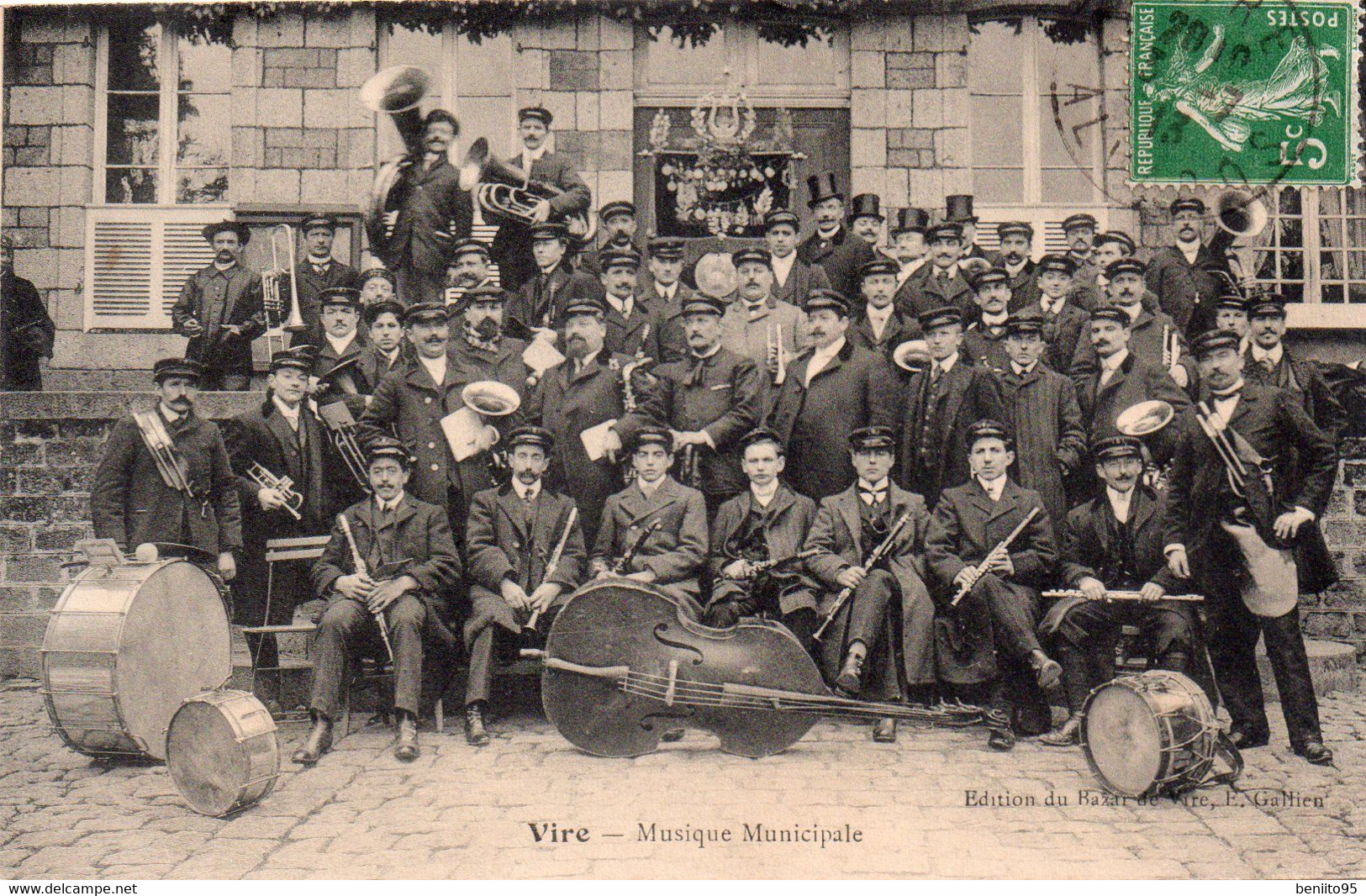 CPA De VIRE - Musique Municipale. - Vire