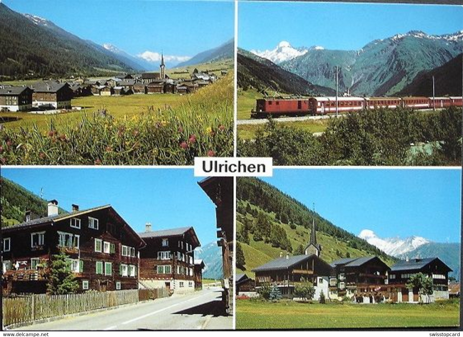 ULRICHEN Furka-Oberalp-Bahn - Ulrichen