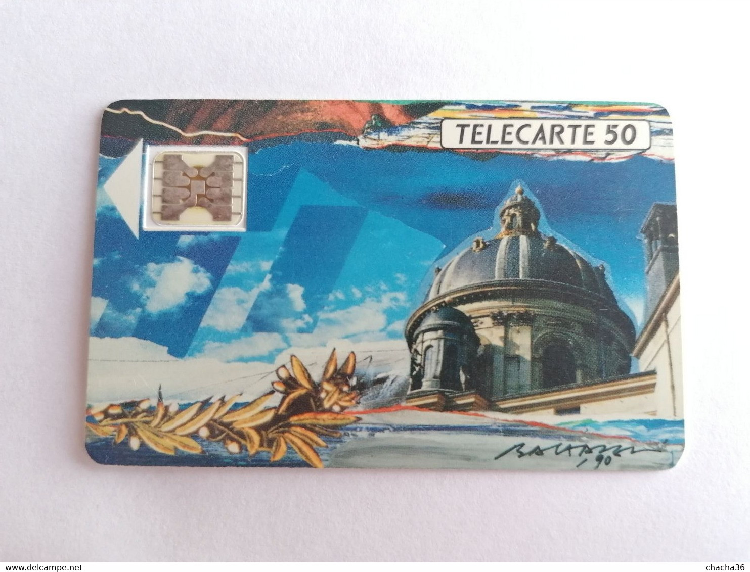 Télécarte F115 - LA COUPOLE ACADEMIE - 50U - SC4ab A/E - Dia 6 - 1989