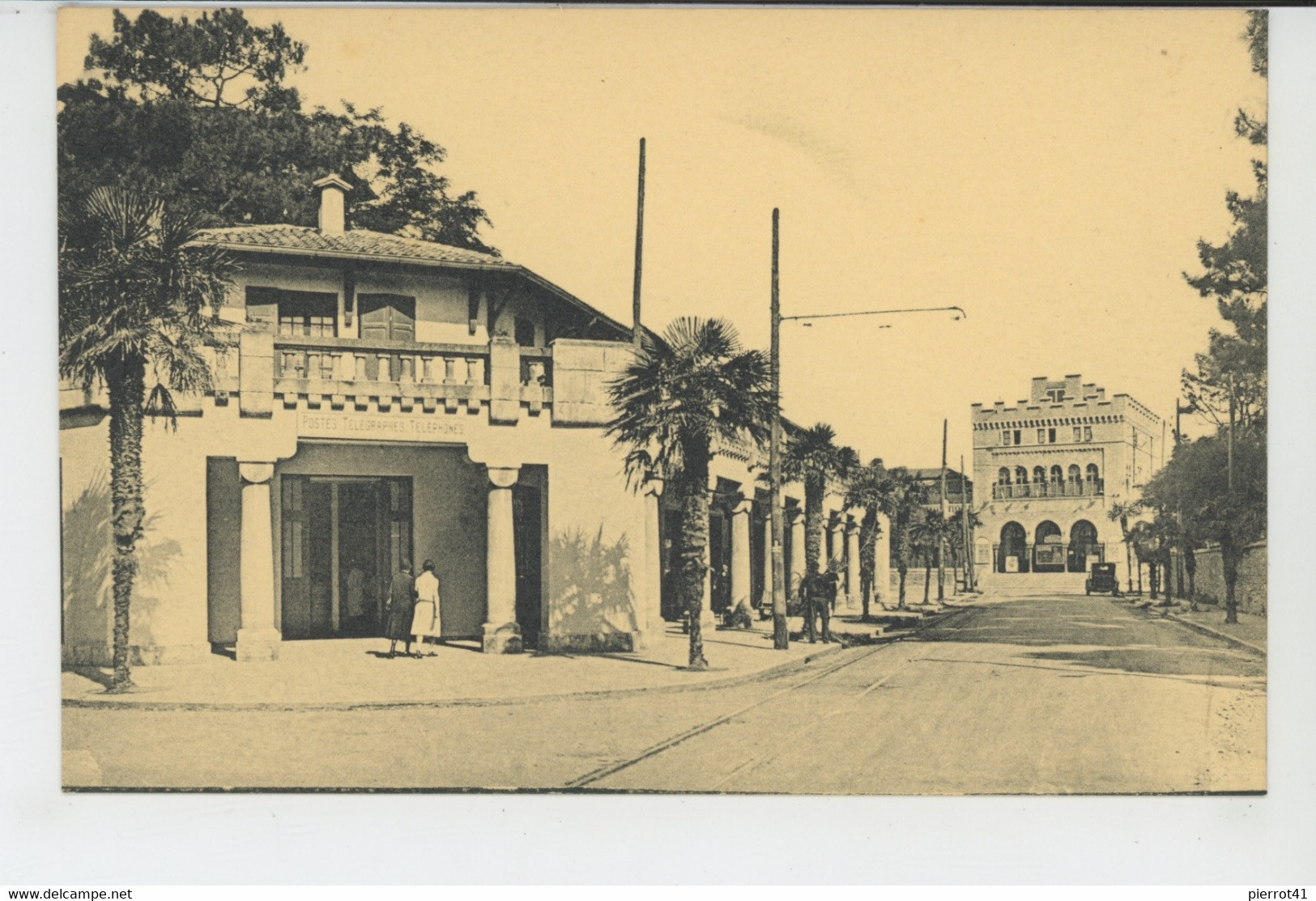 HENDAYE PLAGE - La Poste, Les Arceaux Et Le Casino - Hendaye