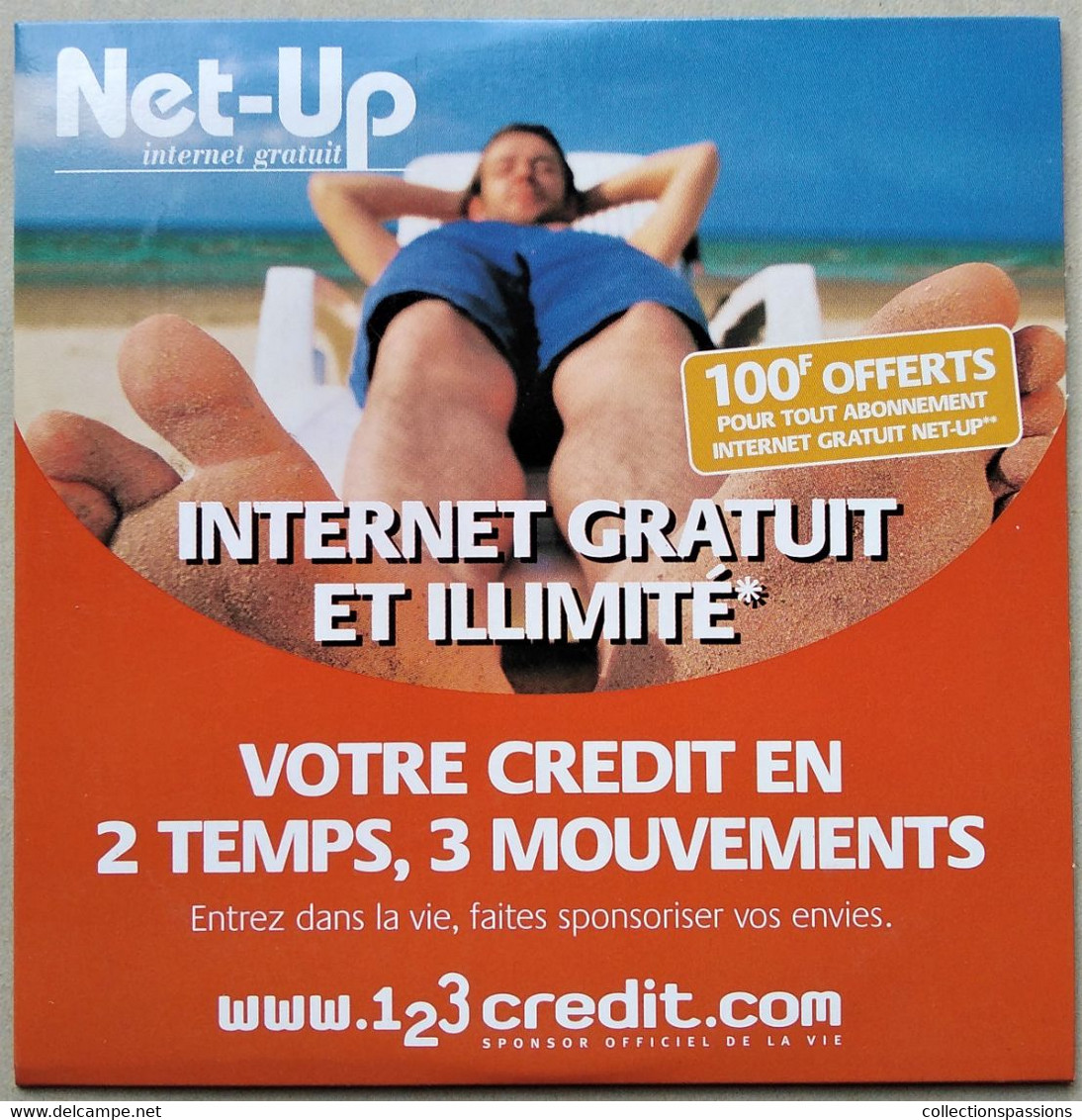 - Pochette CD ROM De Connexion Internet - NET-UP - - Internetaansluiting