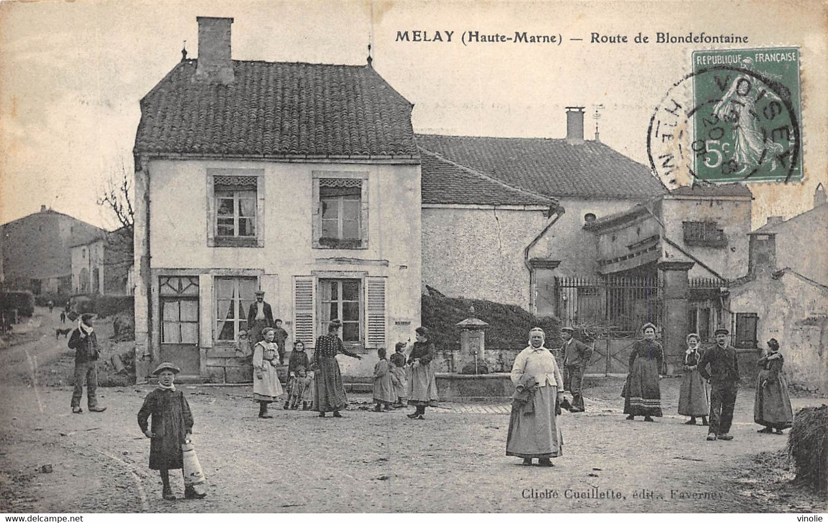 21-5368 : MELAY. ROUTE DE BLONDEFONTAINE - Altri & Non Classificati