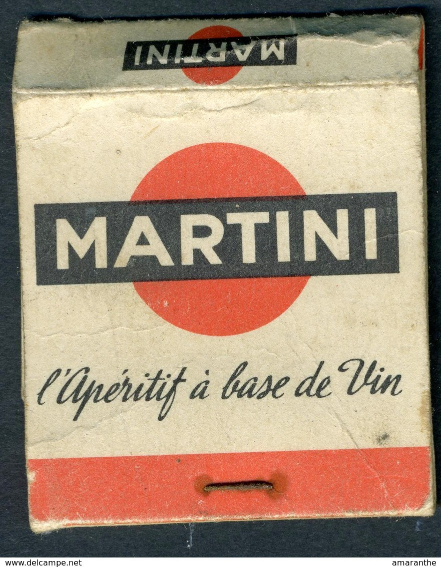 Pochette Usagée Apéritif "Martini" - "Le Cabanon"  St Aubin-d'Eymet - Luciferdozen