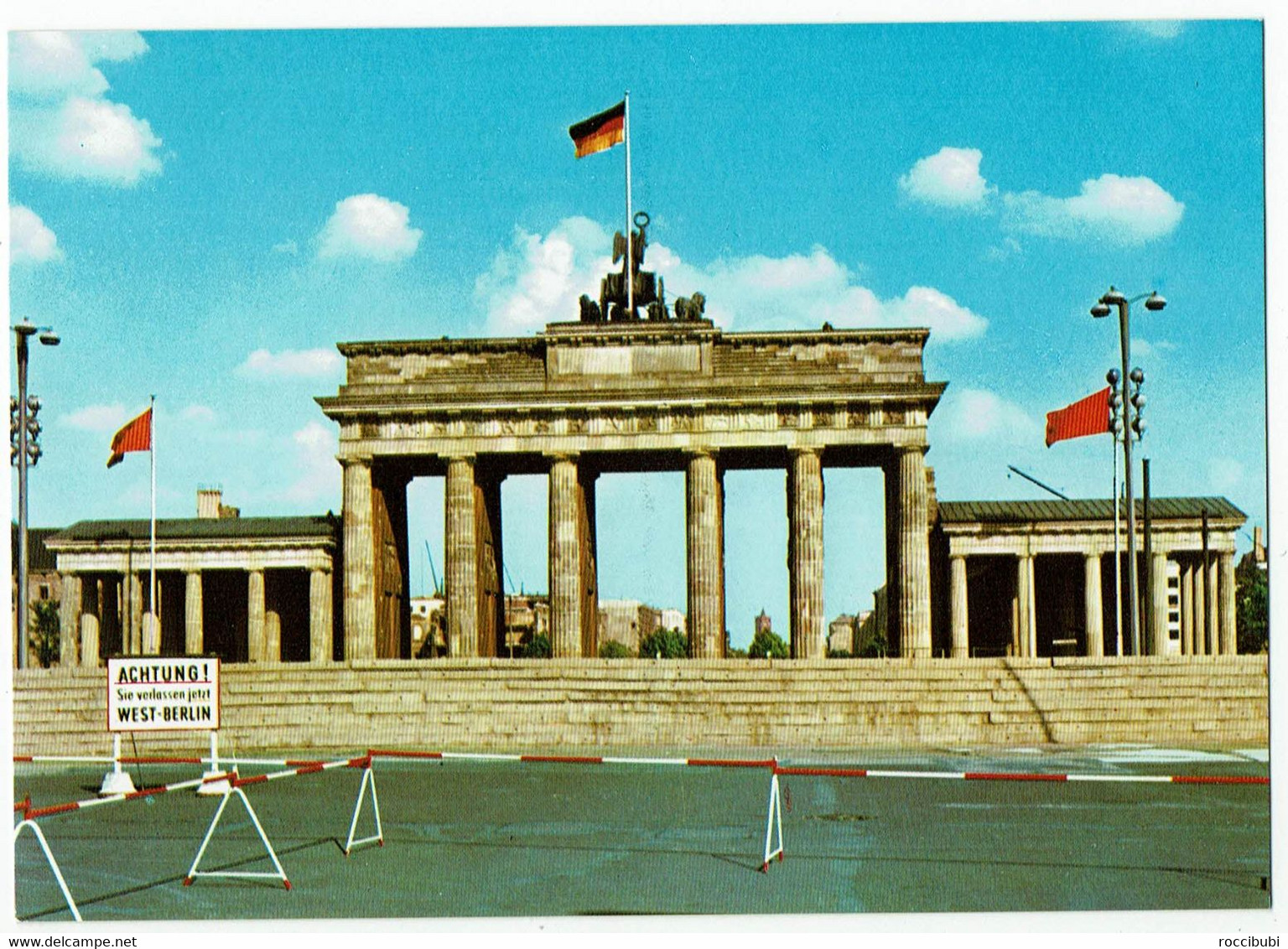 Berlin, Brandenburger Tor - Porte De Brandebourg