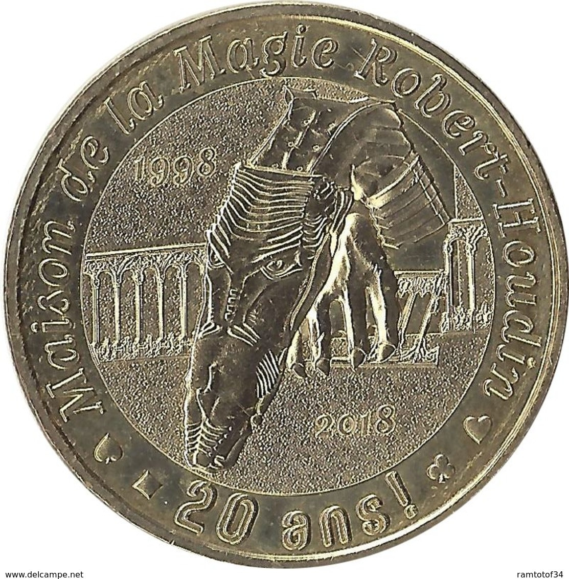 2018 MDP198 - BLOIS - La Maison De La Magie 3 (20 Ans) / MONNAIE DE PARIS - 2018