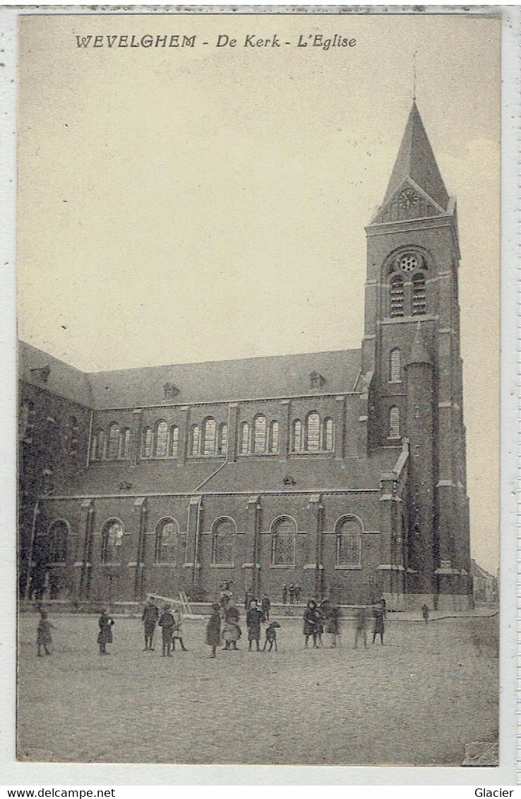 WEVELGHEM - De Kerk - L' Eglise - Uitg. J. Boussier R.C.B. - Wevelgem